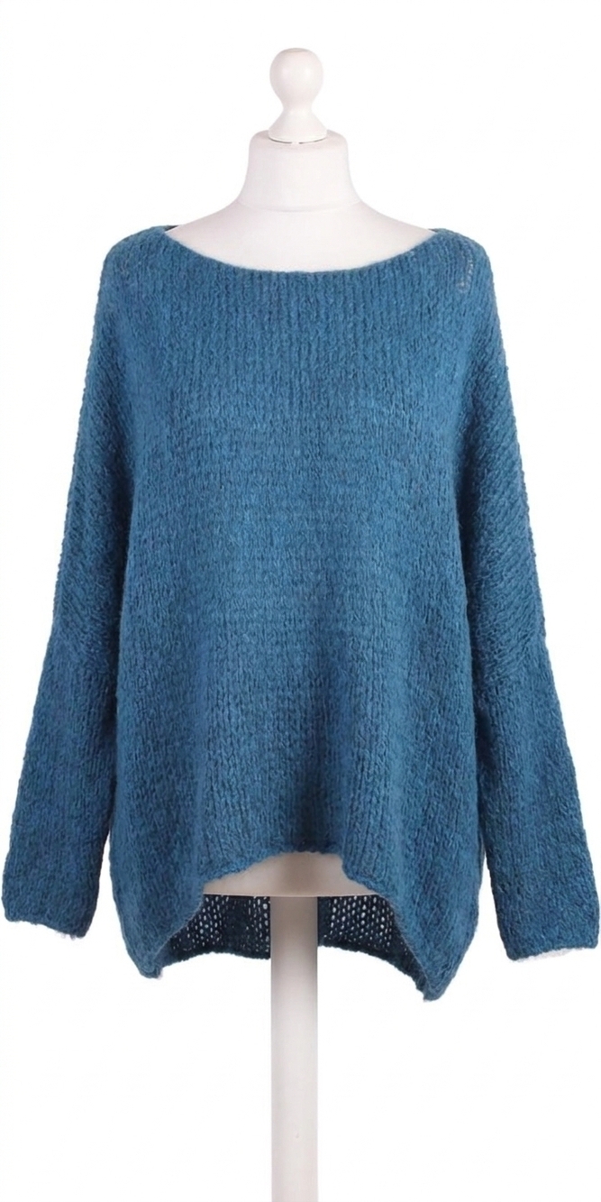 NEW GIGI MODA romelia sweater in teal